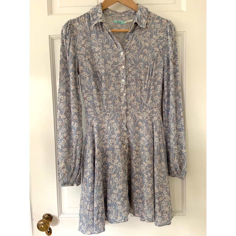 Urban Outfitters Floral Long Sleeve Dress